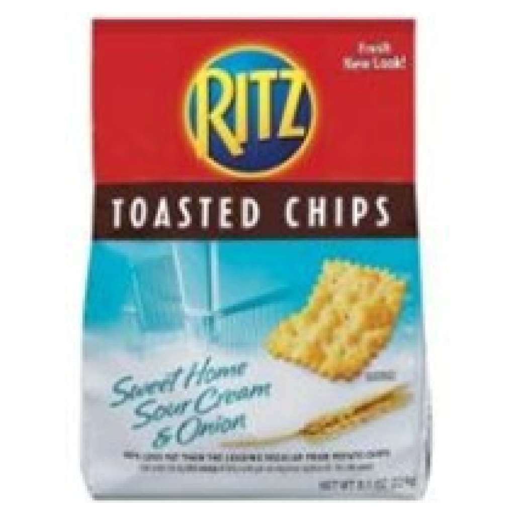 Ritz Sour Cream And Onion Toasted Chip 60 Ct Vendors Source Inc