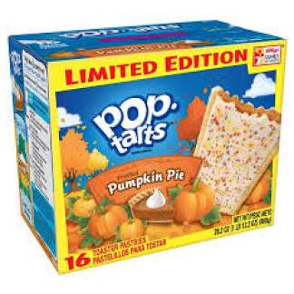 pop tarts pumpkin pie