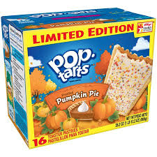 pop tarts pumpkin pie