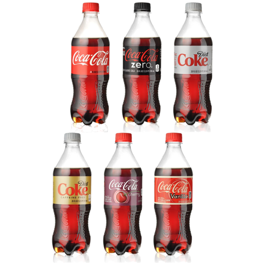 what are coca cola products drinks